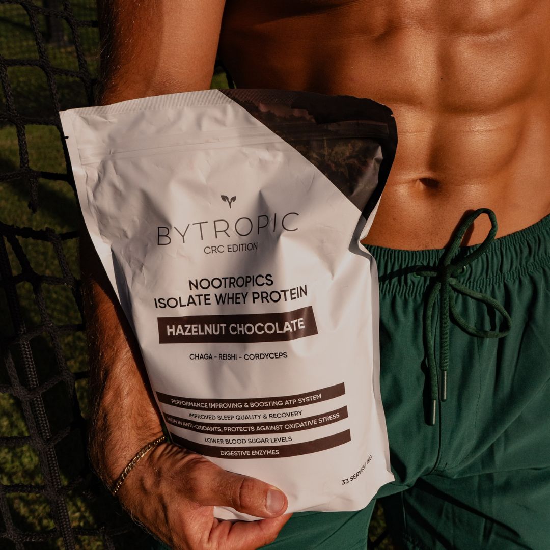 100% GRASS FED WPI + ADAPTOGENICS - HAZELNUT CHOCOLATE