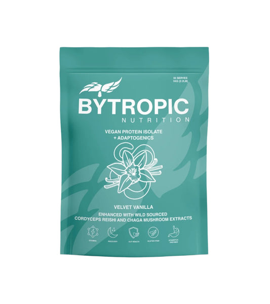 VEGAN PROTEIN ISOLATE + ADAPTOGENICS - VELVET VANILLA
