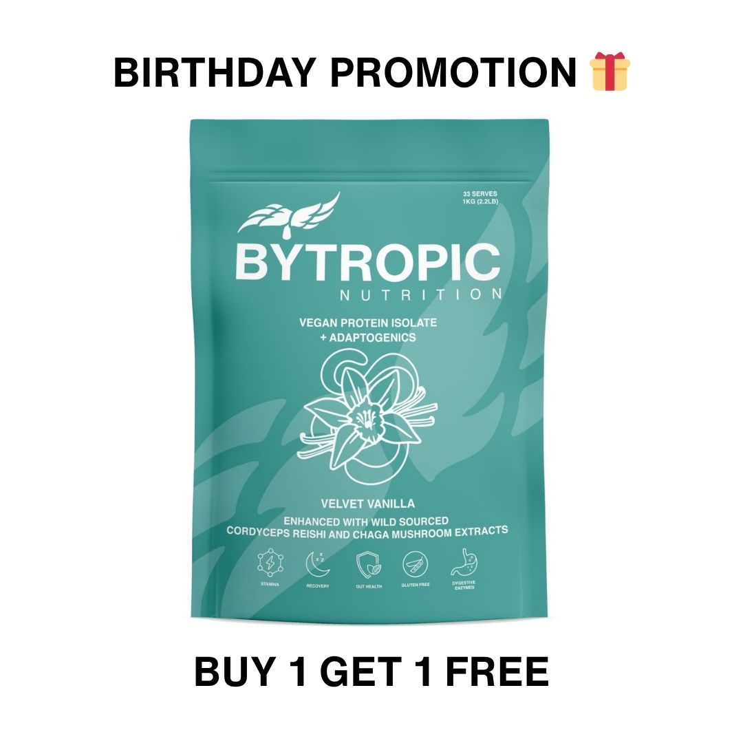 VEGAN PROTEIN ISOLATE + ADAPTOGENICS - VELVET VANILLA