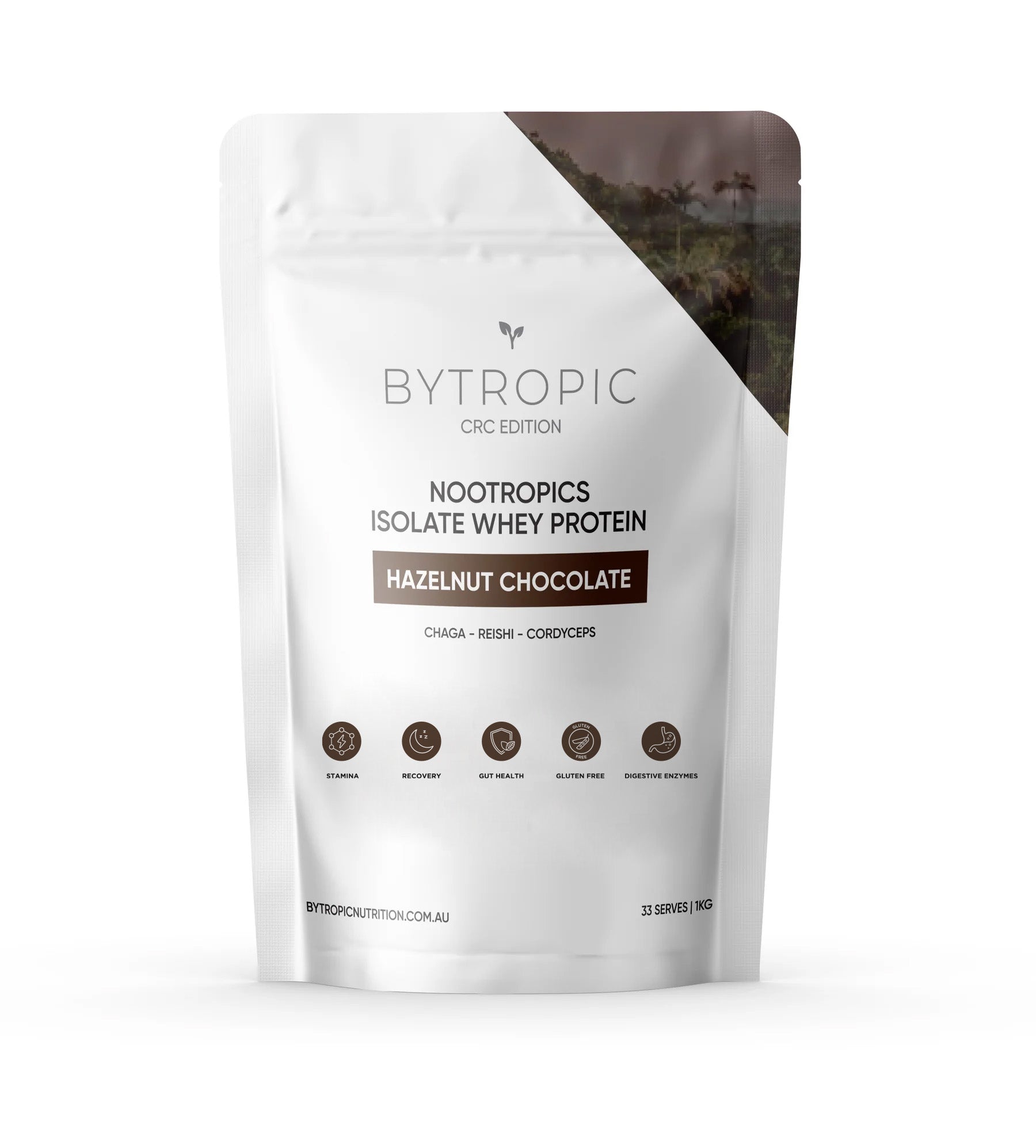 100% GRASS FED WPI + ADAPTOGENICS - HAZELNUT CHOCOLATE