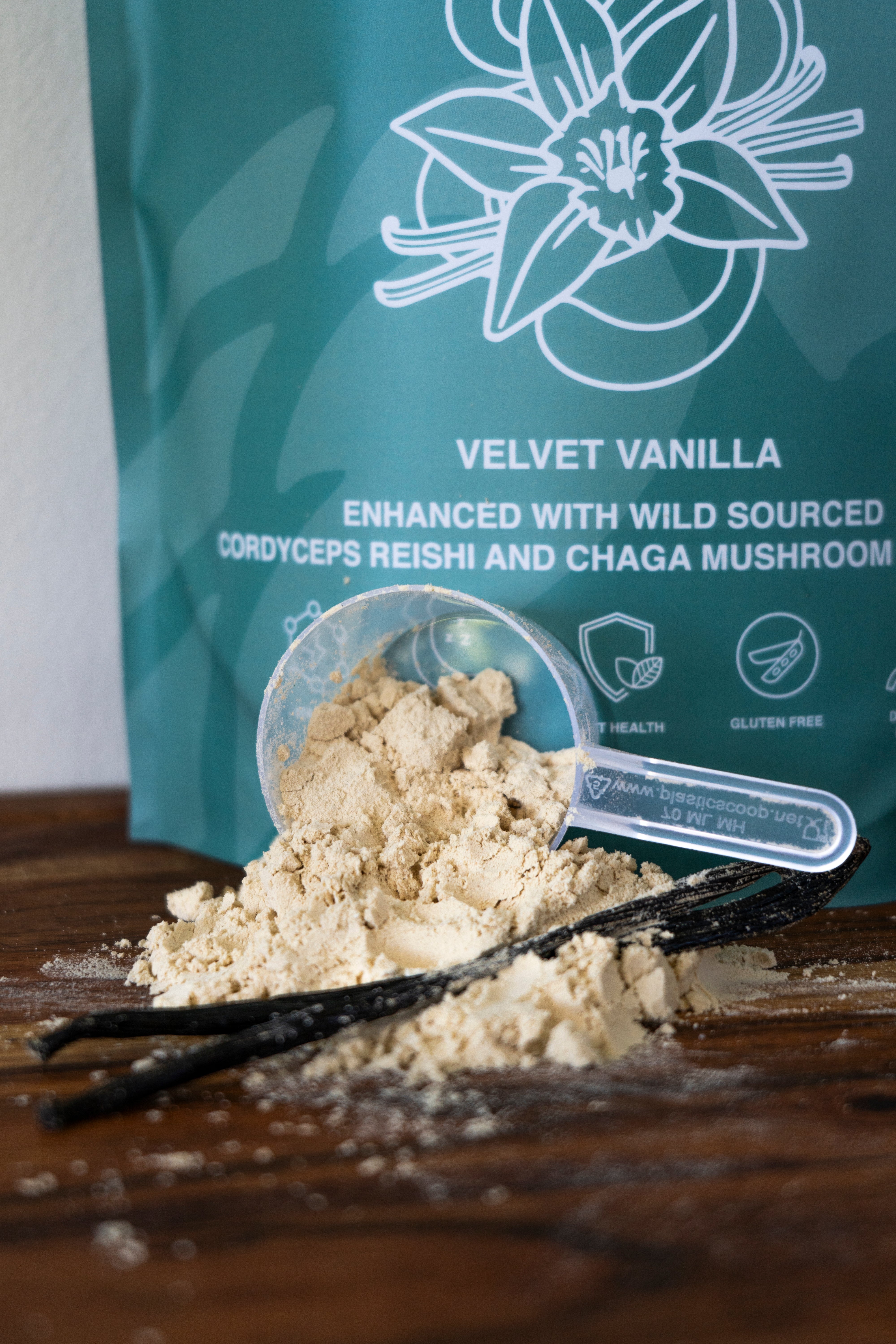 VEGAN PROTEIN ISOLATE + ADAPTOGENICS - VELVET VANILLA