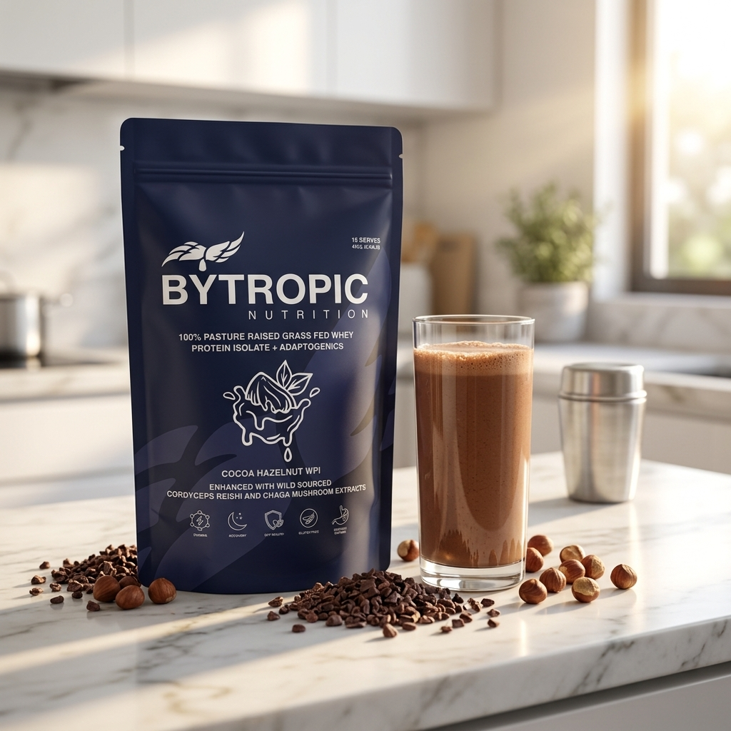 Cocoa Hazelnut — Pasture Raised Grass Fed WPI + Adaptogenics