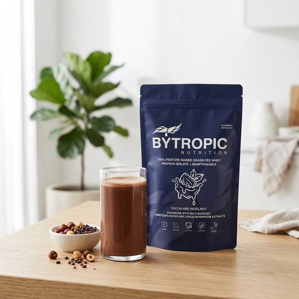 Cocoa Hazelnut — Pasture Raised Grass Fed WPI + Adaptogenics